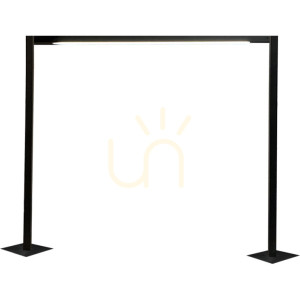 Lampa stojąca zewnętrzna Antigo Taketa antracyt 114 cm 9937