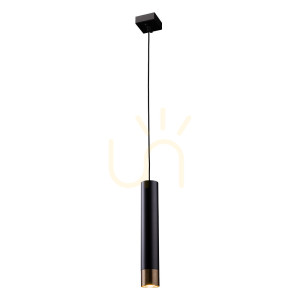 Lampa wisząca Antigo Eido 1 czarna patyna GU10 8256
