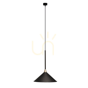 Lampa wisząca Antigo Merto 1 czarna 30 cm E27 LED 5065