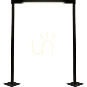 Lampa stojąca ogrodowa Antigo Taketa 9935 antracyt 114 cm LED T8