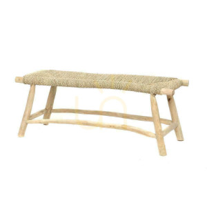 Ławka z trawy morskiej Porto - L