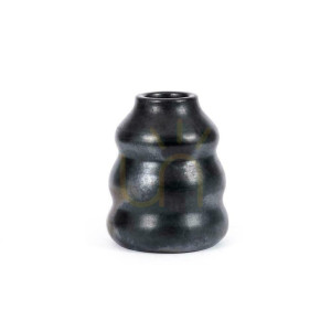 Wazon BAZAR BIZAR Burned Collection czarny terakota 17 cm