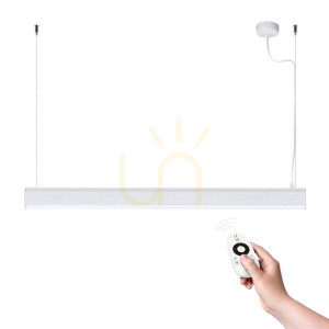 Lampa wisząca FARGE biała LED 4000K - THORO