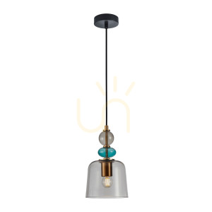 Mosiądz Lampa Wisząca Namos E27