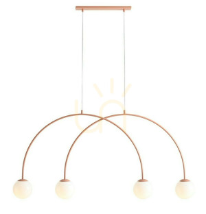 Lampa Wisząca Una 4 Coral S ALDEX 1116L11_S