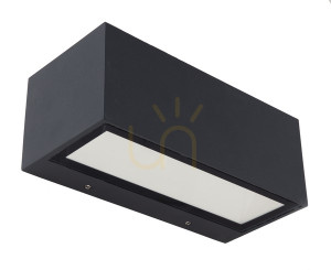 Kinkiet zewnętrzny Lutec Gemini 5189101118 LED 20W antracytowy