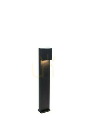 Słupek oświetleniowy Lutec Gemini XF 7104002012 czarny LED 9,2W 65 cm