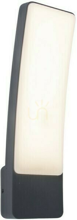 Kinkiet zewnętrzny Lutec Kira 5288902118 LED antracyt 18W 4000K IP54