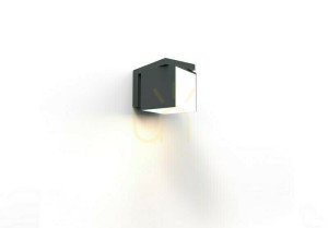Kinkiet zewnętrzny Lutec CUBA 5193814118 LED 12W antracyt IP54