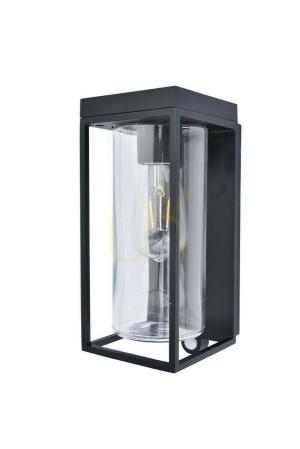 Kinkiet zewnętrzny Lutec Flair 6988804012 czarny aluminium szkło LED 2W IP44