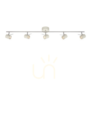 Plafon Markslojd HYSSNA 5L biały metal 116 cm 105487