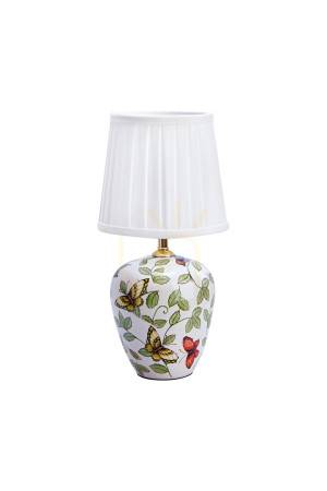 Lampa stołowa Markslojd Mansion 107039 biała ceramiczna 33 cm