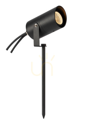 Lampa ogrodowa spot Markslojd Garden 24 Cylinder czarna LED 6,2W 108484