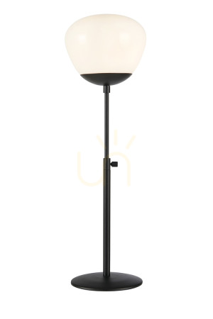 Lampa stołowa Markslojd Rise 108545 biała metal szkło 60 cm