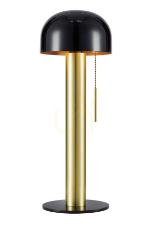Lampa stołowa Markslojd Costa 108576 czarna metalowa 46 cm