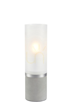 Lampa stołowa Markslojd Molo 108594 betonowa oszronione szkło 30 cm