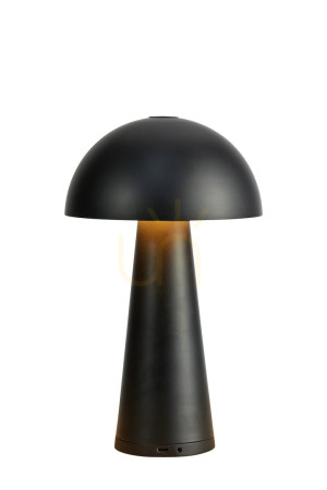 Lampka biurkowa Markslojd Fungi 108655 czarna stalowa LED 1,5W