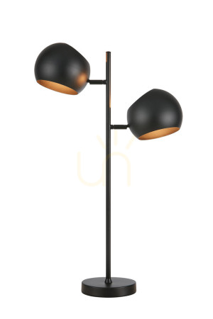 Lampa stołowa Markslojd Edgar 2-punktowa czarna 108691