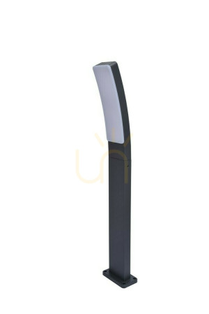 Słupek oświetleniowy ogrodowy Lutec Kira 7288906118 LED 19W antracyt 74 cm