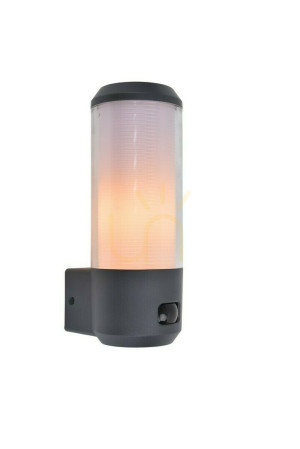 Kinkiet zewnętrzny Lutec Heros 5288202118 z czujnikiem ruchu LED szary