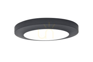 Plafon zewnętrzny Lutec KAYAH 6392202457 LED 16,5W szary 30,5 cm