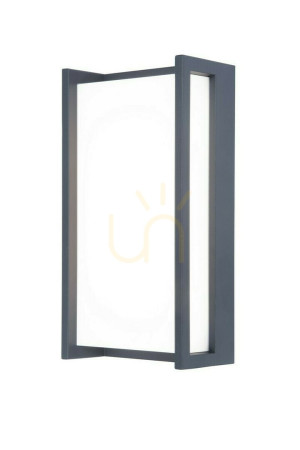 Kinkiet zewnętrzny Lutec Qubo 5193013118 LED 17,3W 1300 lm szary