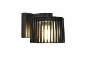 Kinkiet zewnętrzny Lutec Shyne 5197501012 czarny aluminium szkło 25W