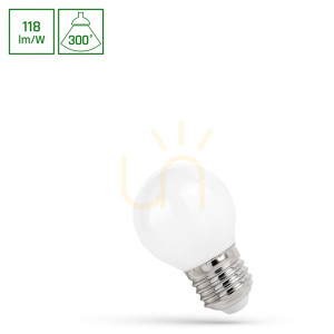 Led Kulka E 27 230 V 5,5 W Cog Nw Milky Spectrum