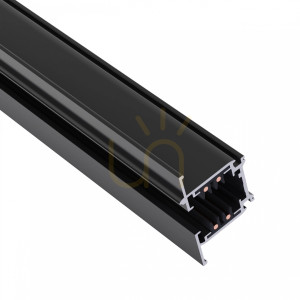 Szynoprzewód 3F Podtynkowy - 230 V Eurostandard - EUTRAC - 200 cm Czarny