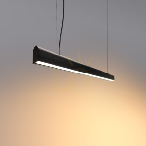 Liniowa lampa zwieszana FURRO/Z 144A L-890 Czarny