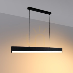 Liniowa lampa zwieszana HARTO/Z 155B L-890 Czarny struktura