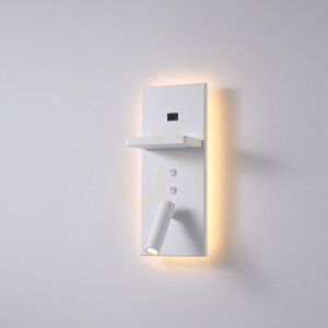 Lampa ścienna HOTELS 417H Biały
