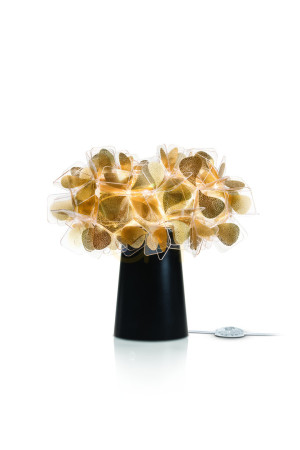 Lampa Nowoczesna Slamp Clizia Table Mama Non Mama Gold Dark Base