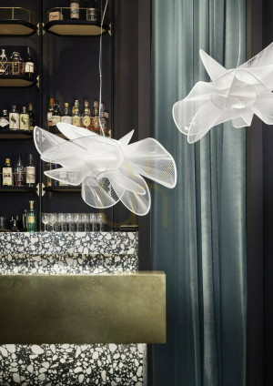 Lampa Wisząca Slamp La Belle Etoile Suspension White