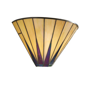 Kinkiet Dark star Tiffany Wielokolorowy 64046 Interiors