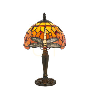 Lampa Stołowa Dragonfly Tiffany Wielokolorowy 64091 Interiors