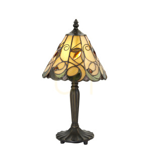Lampa Stołowa Jamelia Tiffany Wielokolorowy 64196 Interiors