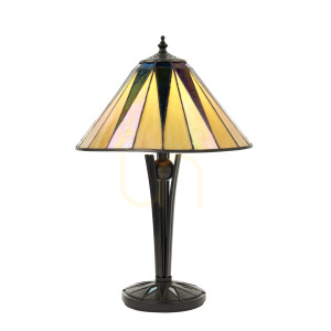 Lampa Stołowa Dark star Tiffany Wielokolorowy 70367 Interiors
