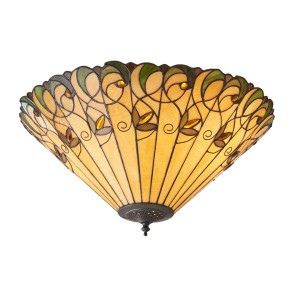Plafon Jamelia Tiffany Wielokolorowy 70706 Interiors