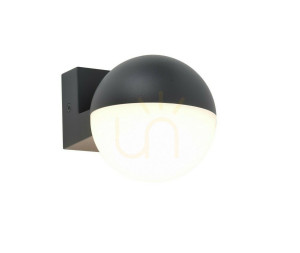Kinkiet zewnętrzny Lutec LOOMA 5138002118 LED 7,8W szary aluminium