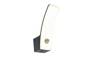 Kinkiet zewnętrzny Lutec KILO 5203902335 LED 11,5W szary IP54