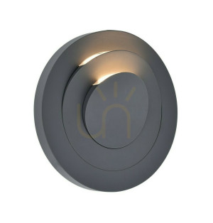Kinkiet zewnętrzny Lutec MOOV 5137701118 LED 7,8W 3000K szary aluminium