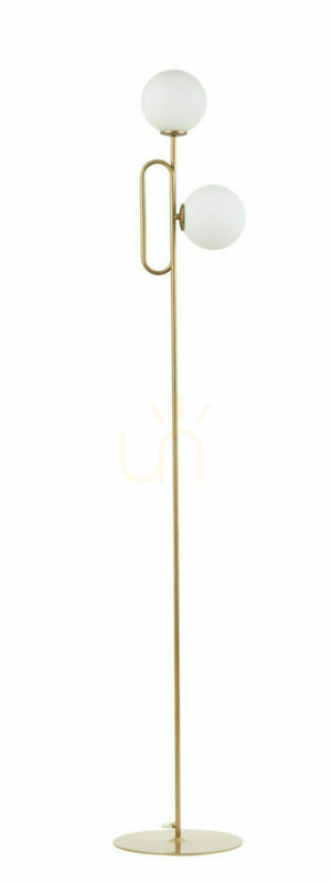 Lampa podłogowa Sigma Tes złota 50362