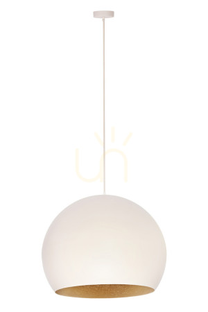 Lampa wisząca Sigma MARGO 1xE27 beżowy