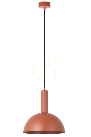 Lampa wisząca Sigma VITRUM ceglana stal 30 cm E27 40974
