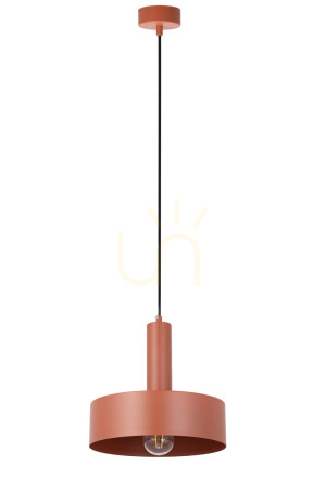 Lampa wisząca Sigma VITRUM ceglana stal lakierowana 1xE27 41115