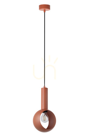 Lampa wisząca Sigma VITRUM cegła E27 stal lakierowana 41117