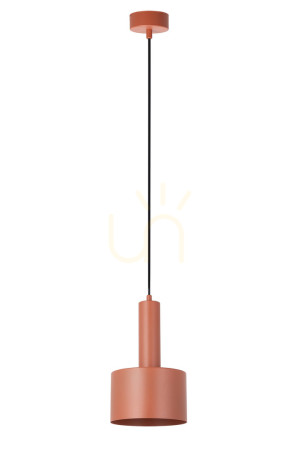 Lampa wisząca Sigma VITRUM ceglana stal lakierowana E27 1x17 cm 41118