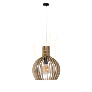 Lampa wisząca Sigma WINTER czarna E27 29 cm 40953
