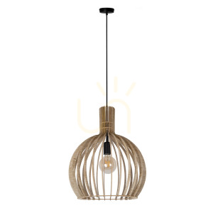 Lampa wisząca Sigma WINTER czarna E27 15W 40 cm 40954